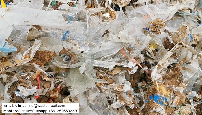 waste plastic recycling to oil pyrolysis plant