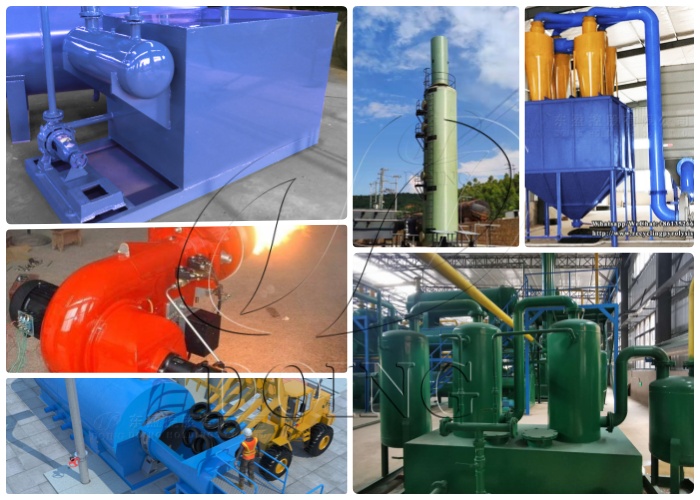 Optional equipment for DOING plastic to oil pyrolysis plant