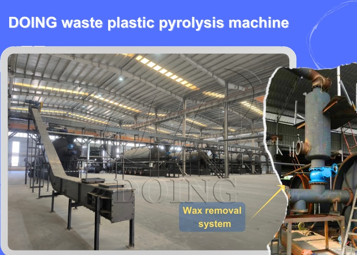 scrap plastic oil pyrolysis system