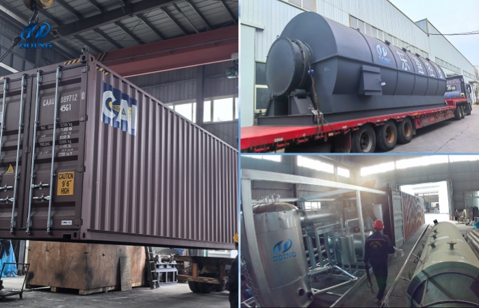 medical waste plastic pyrolysis plant in Egypt