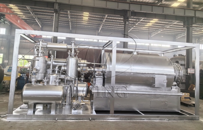 Mexico 500kg waste pyrolysis equipment